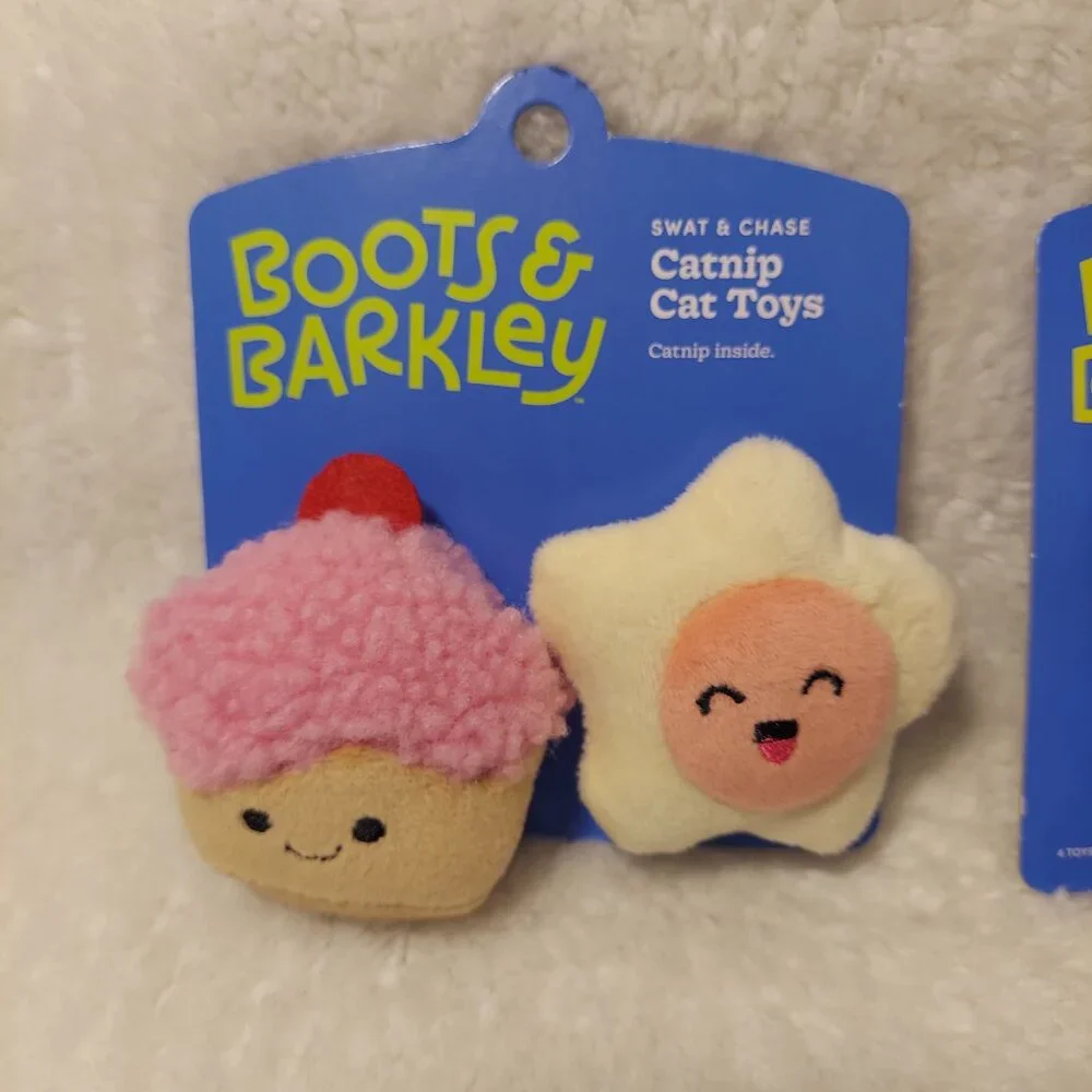 NWT Boots & Barkley Catnip Toys Lot of 6 Pet Play Set